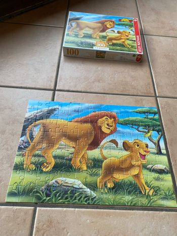 Puzzle 100 pièces Le roi Lion