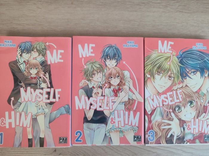 Manga me, myself & him intégral 3 volumes