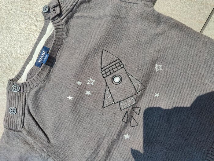 Lot 2 pulls garçon Kiabi 12 mois - photo numéro 4