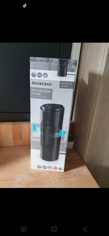 Mini colonne ventilateur