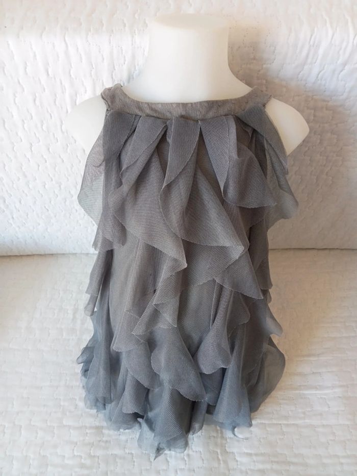 Robe Été avec volants en tulle T 3-4 ans Zara Kids - photo numéro 2