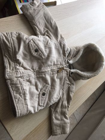 Manteau doublé h et m