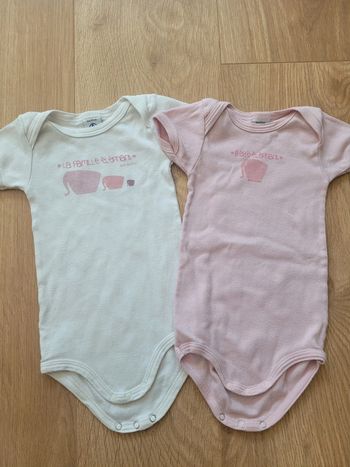 Bodies Petit Bateau 6 mois