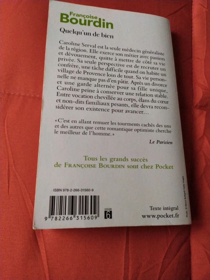 Quelqu'un de bien de Françoise Bourdin - photo numéro 2