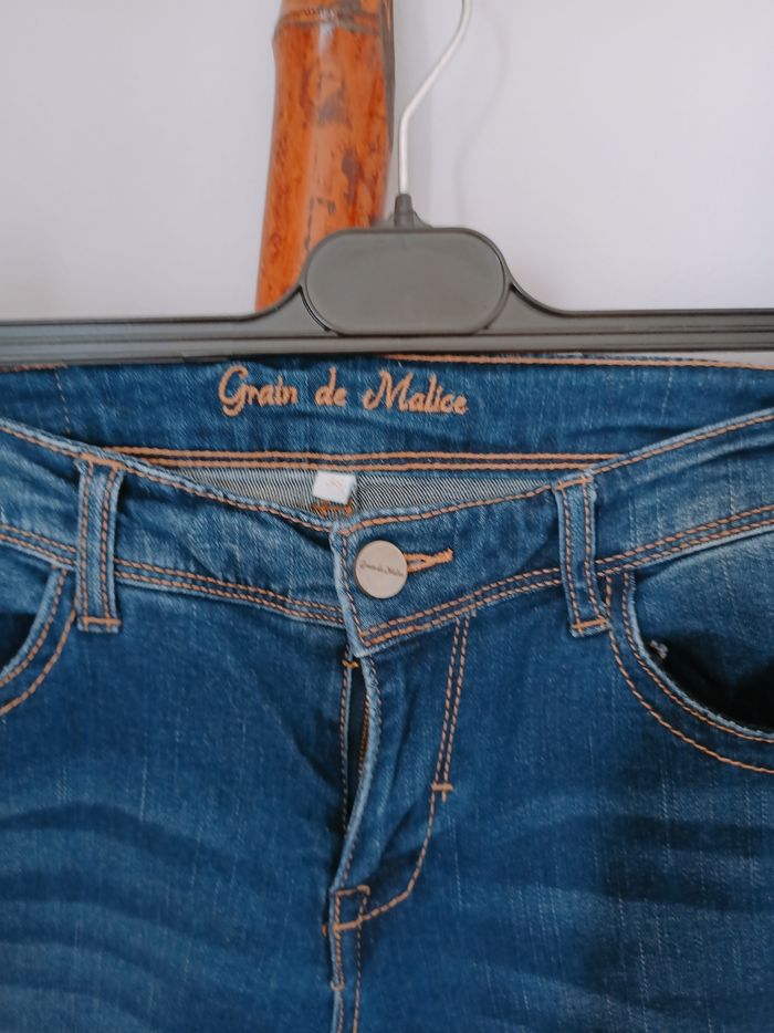 Jean évasé grain de malice - photo numéro 3