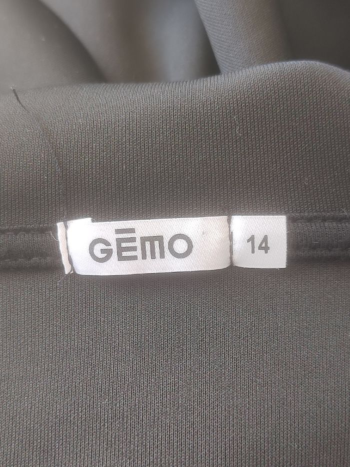 Veste Sweat Zippée gemo Noir Néon - Taille 14 Ans - Douceur Absolue - Comme Neuve ! - photo numéro 7