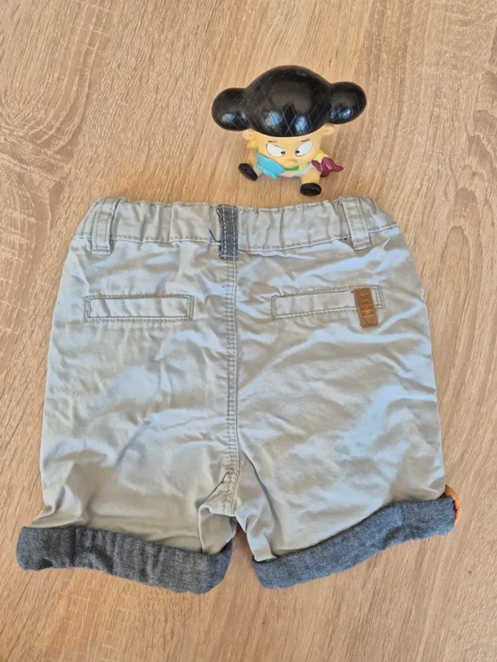 Short Okaïdi 12mois gris - photo numéro 4