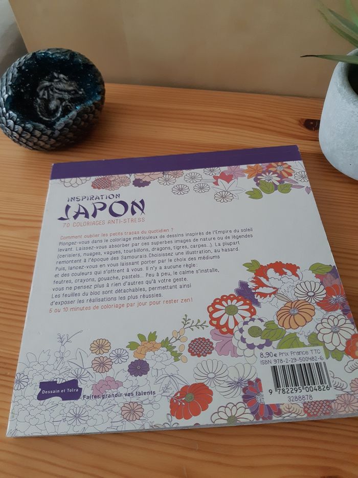 Livre de coloriage Inspiration Japon - photo numéro 6