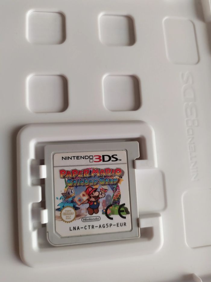 Paper Mario Sticker Star Nintendo 3DS officiel EUR complet CIB notices + boite - photo numéro 4