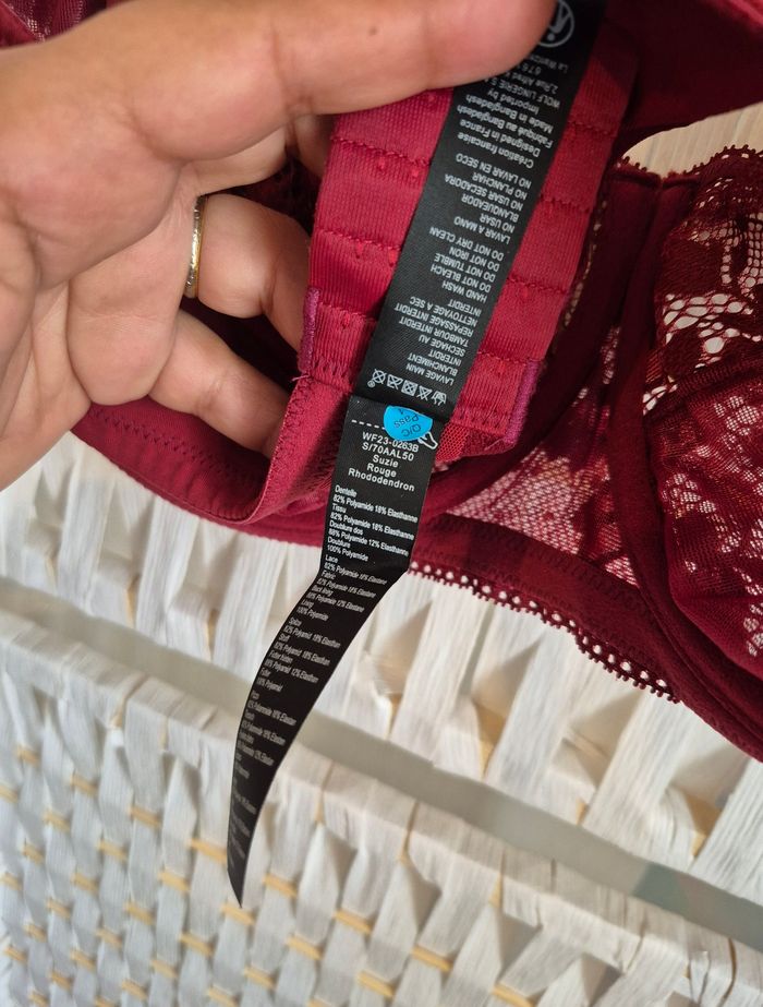 💕joli soutien-gorge emboitant avec armatures femme T100E sans complexe 💕 - photo numéro 7