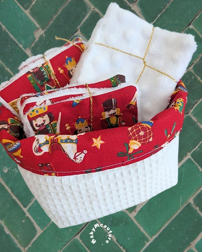 Ensemble panière + cotons - photo numéro 2