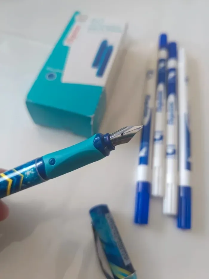 Lot stylo plume effaceurs et encre - photo numéro 3