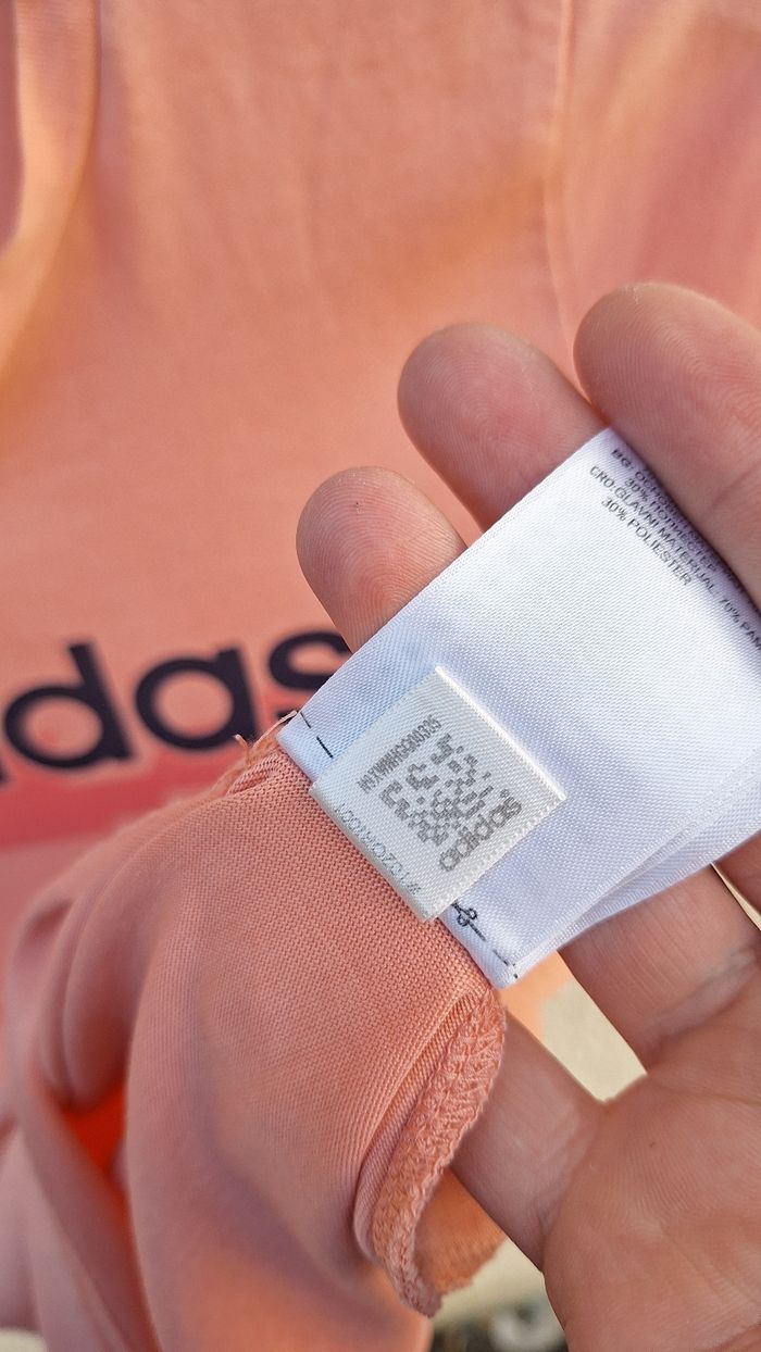 👚 T-shirt manches courtes Adidas 9/10 ans - photo numéro 7