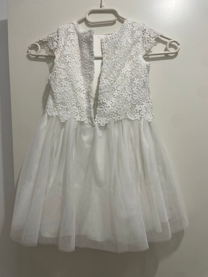 Robe blanche cérémonie 36 mois - photo numéro 3