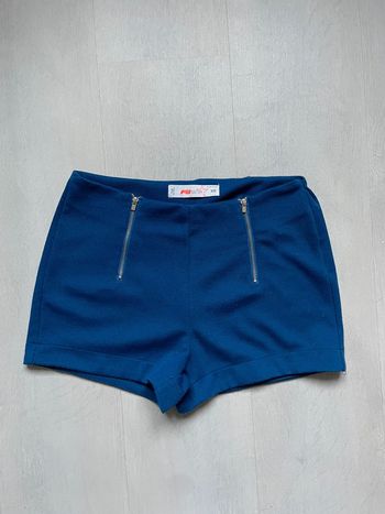 Short bleu marine XS vintage