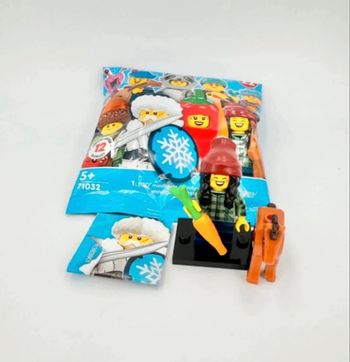 Lego Figurines Série 22 (Réf. 71032) : le Poulain / Poney et la Palefrenière - NEUF