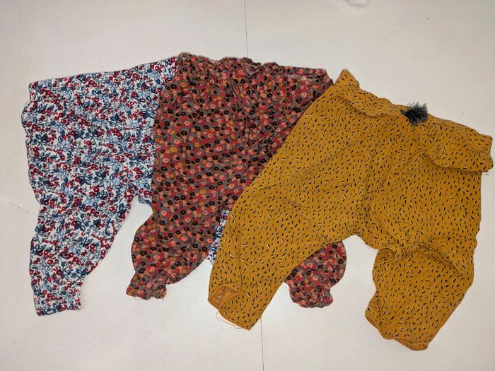 Lot de 4 Pantalon fluide