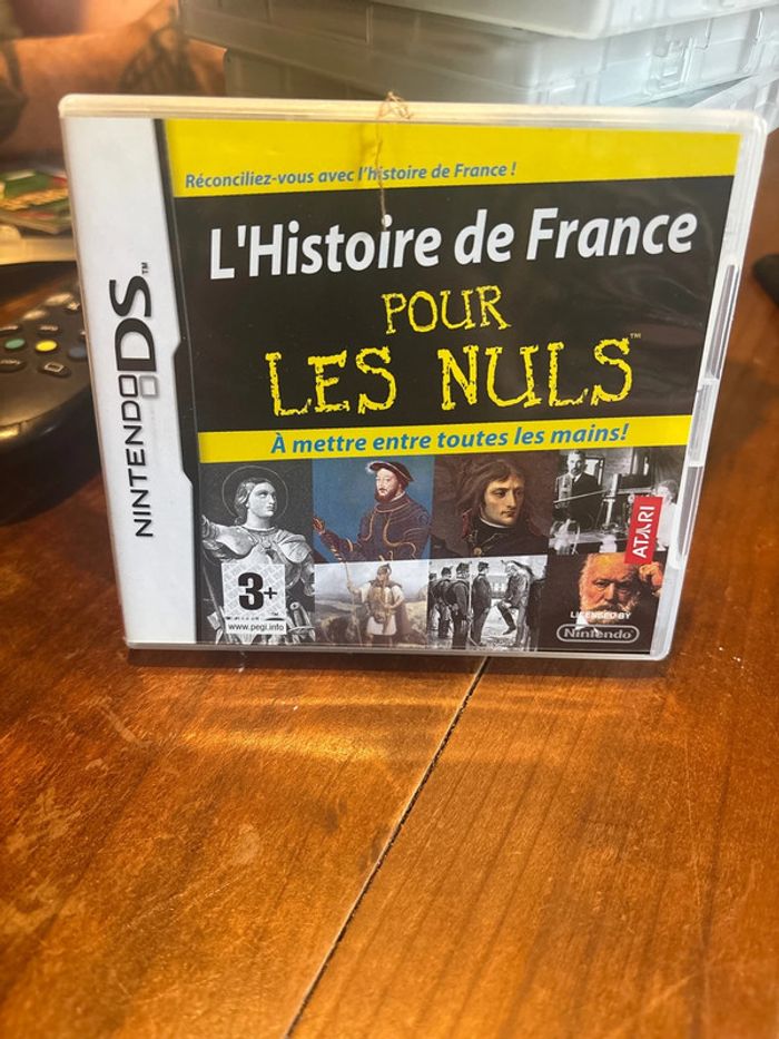 L'histoire de France pour les nuls Nintendo ds