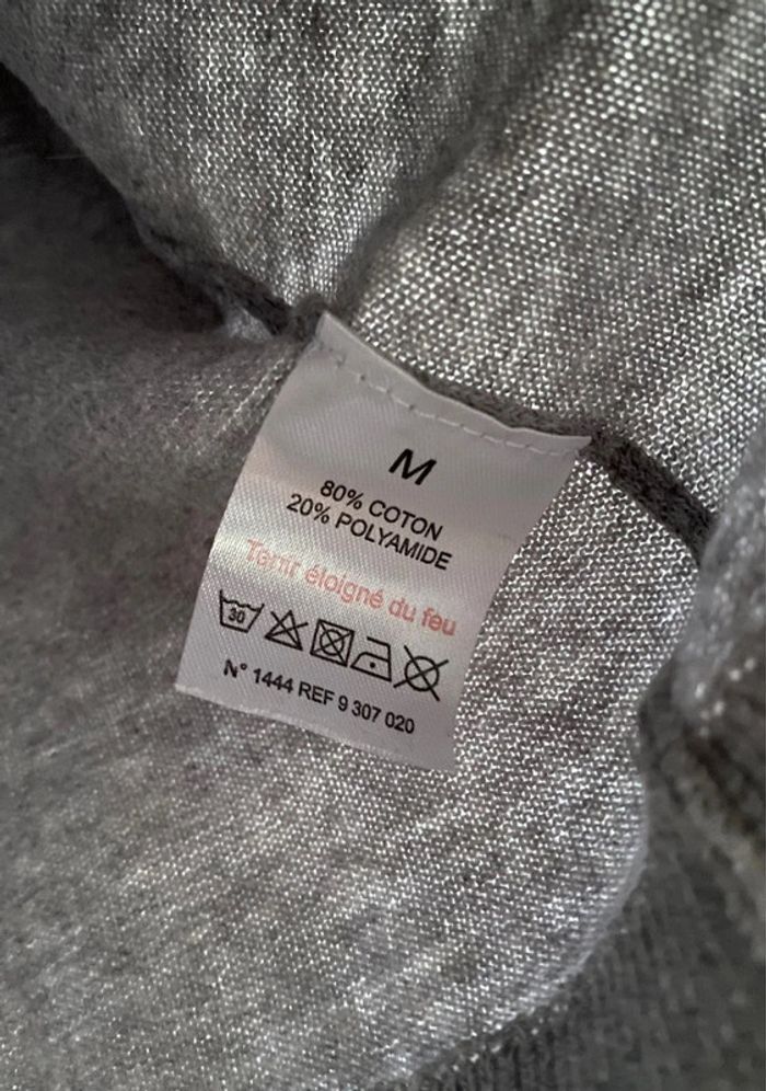 Pull col v gris - photo numéro 5