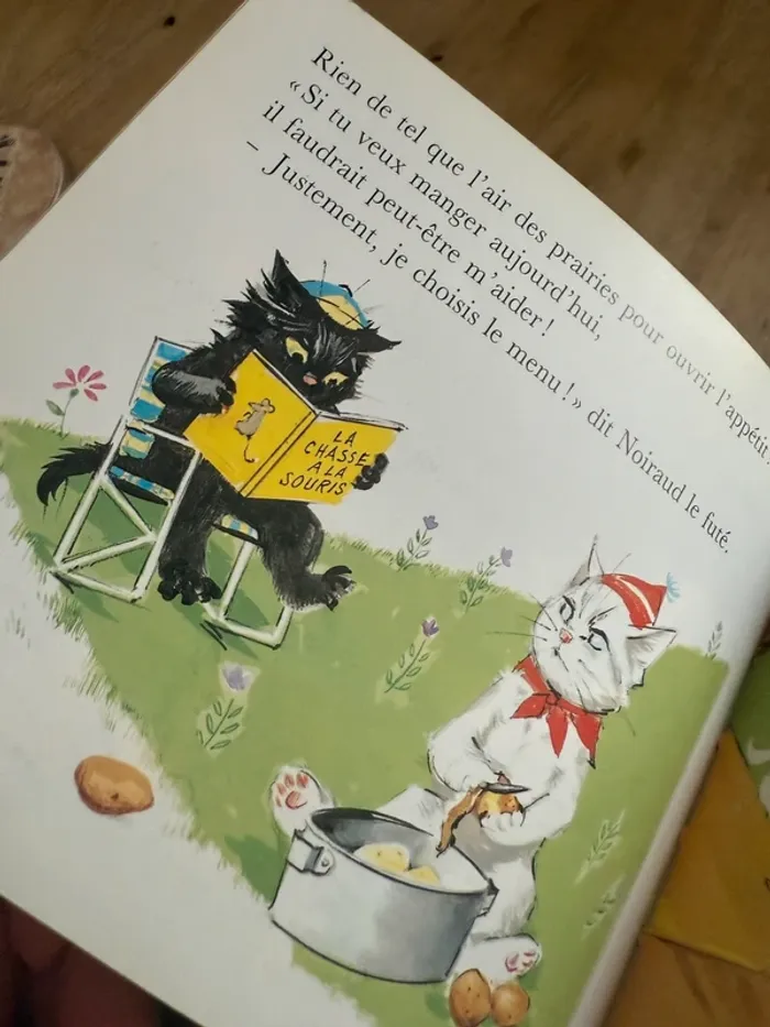 Livre ancien vintage recueil album Caroline Pierre Probst blanc les 7 câlins de la semaine - photo numéro 7