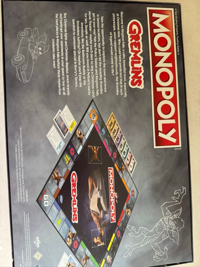 Monopoly Gremlins en anglais - photo numéro 5