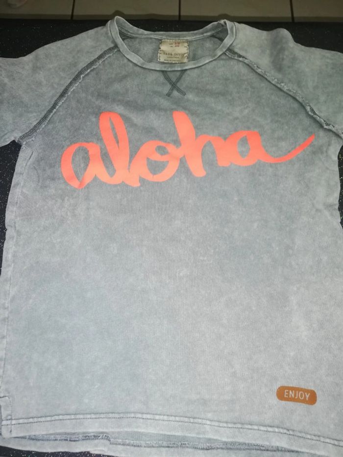 Sweat Zara ahora tie and dye 9/10ans
