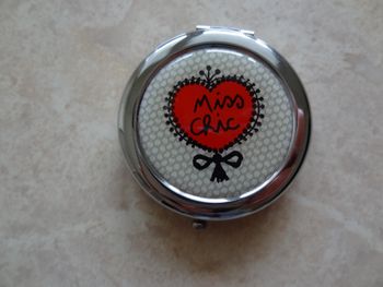 Miroir de poche Miss chic