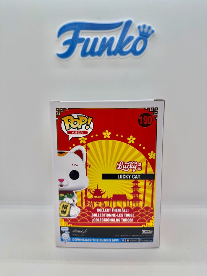 Funko Pop Asia Lucky Cat 190 Pink 2000 Pcs - photo numéro 4