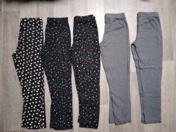 lot 4 pantalons pyjamas 6 ans