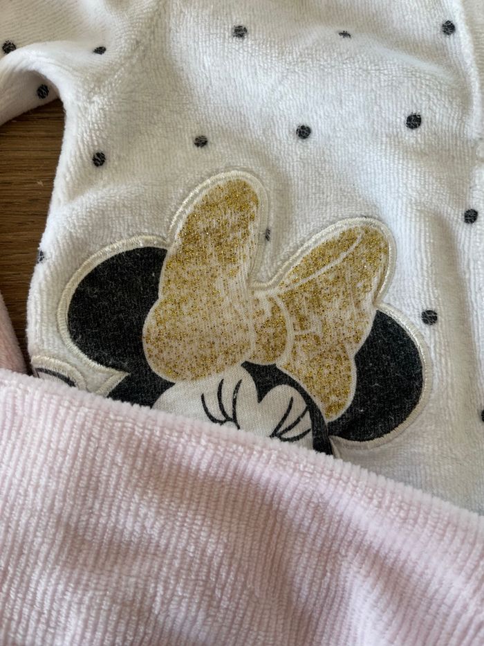 Lot pyjamas velours naissance - photo numéro 2