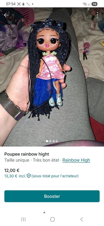 Poupée rainbow hight