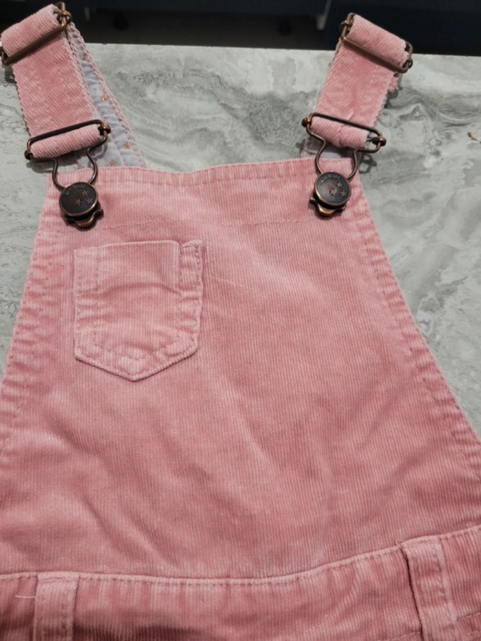 Salopete robe en velours - photo numéro 4