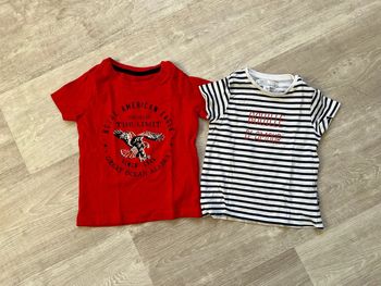 Lot 2 t-shirt 24mois - 2ans