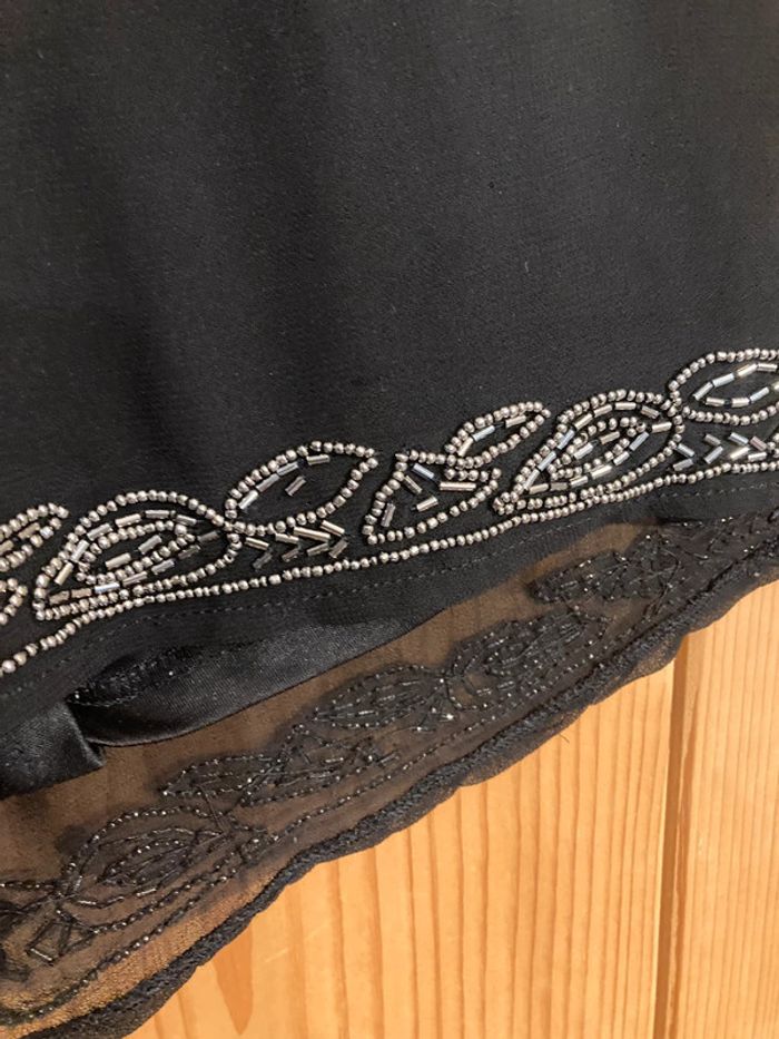 Mini short broderies perles - photo numéro 2