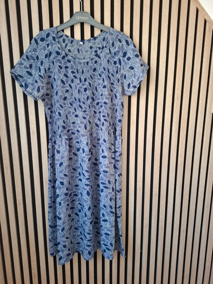 Robe vintage imprimée T 42 - photo numéro 2