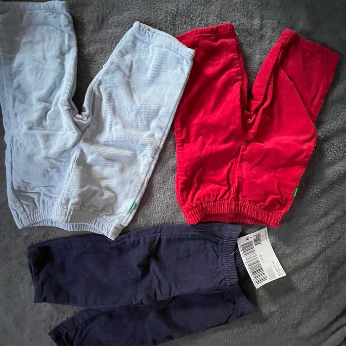 Lot de 3 pantalons bb garçon