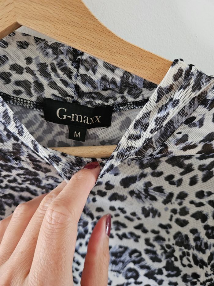 Blouse leopard transparente - photo numéro 4