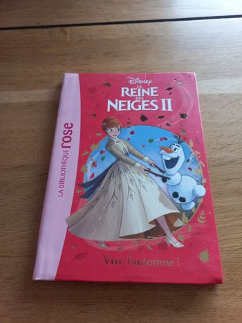 Livre bibliotheque rose 6/8 ans reine des neiges 2 tome 2