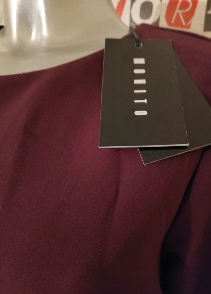 Robe bordeaux Mohito - photo numéro 2