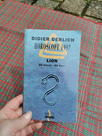Didier Derlich Horoscope 1992 Lion