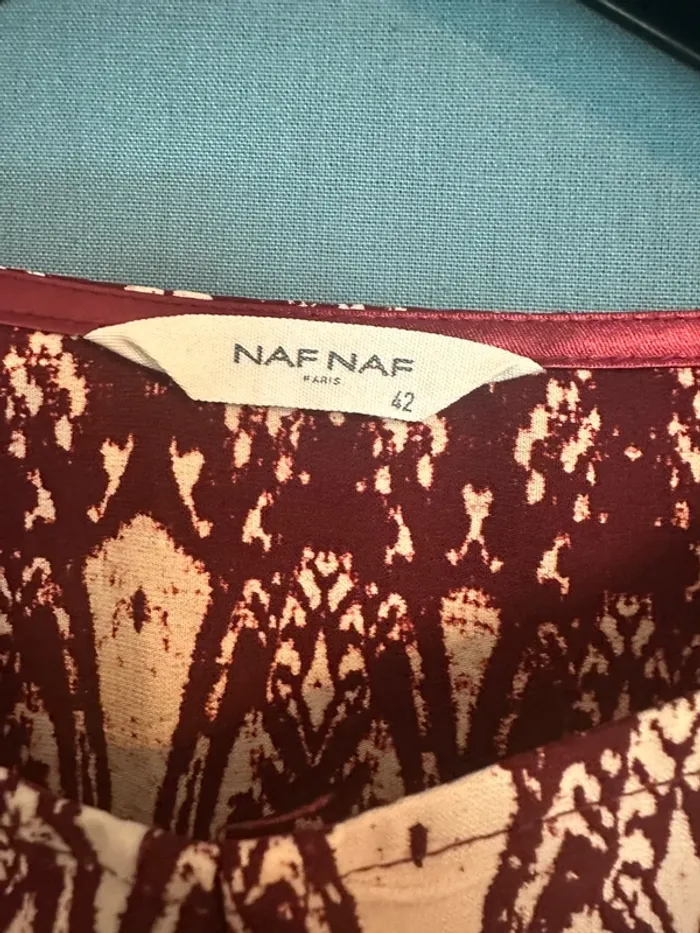 Robe fluide ethnique NafNaf T 42 - photo numéro 2