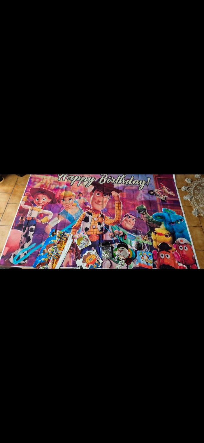 Lot decoration anniversaire Toy story