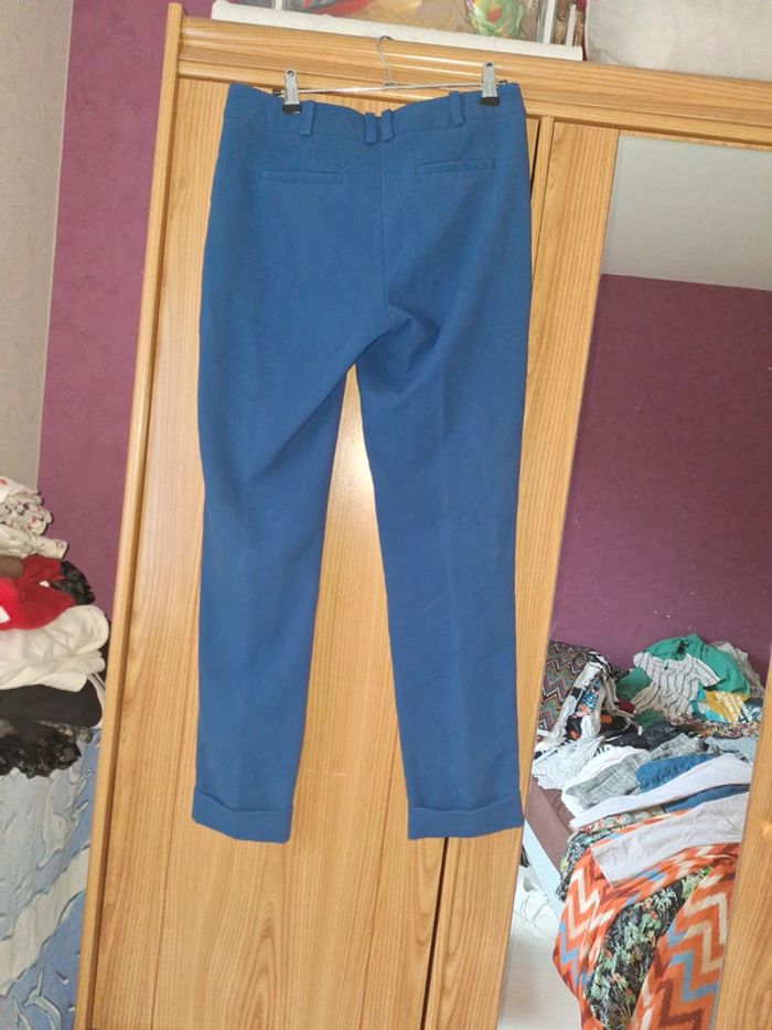 Pantalon bleu Morgan 36 - photo numéro 2