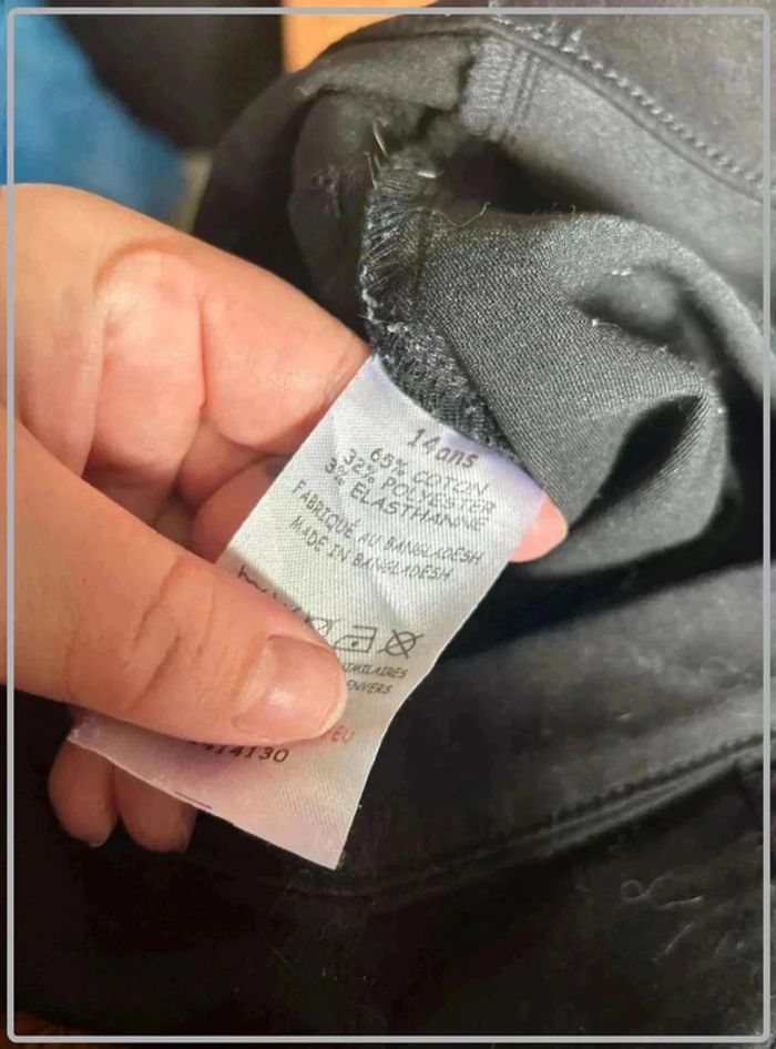 Jeggings taille 14ans marque fpc - photo numéro 4