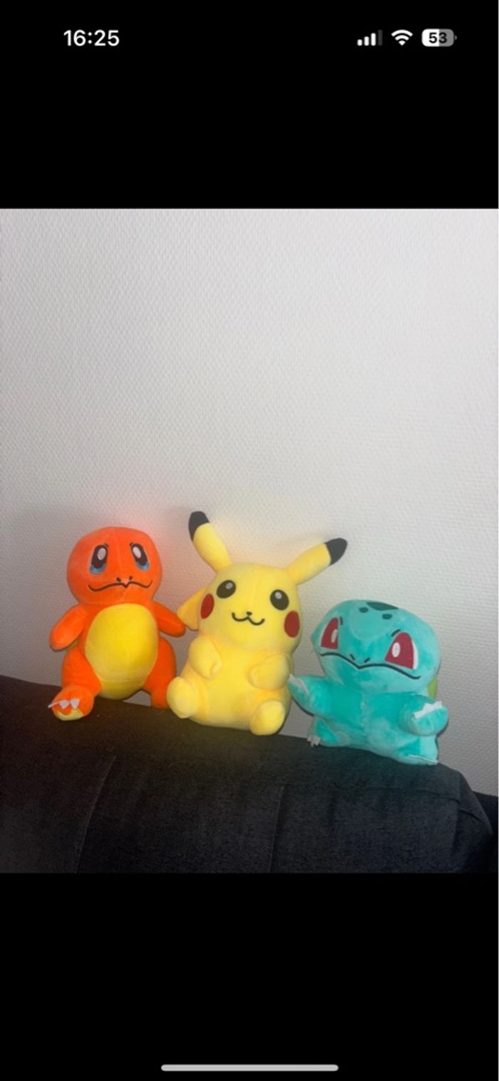 Lot peluche Pokémon - photo numéro 2