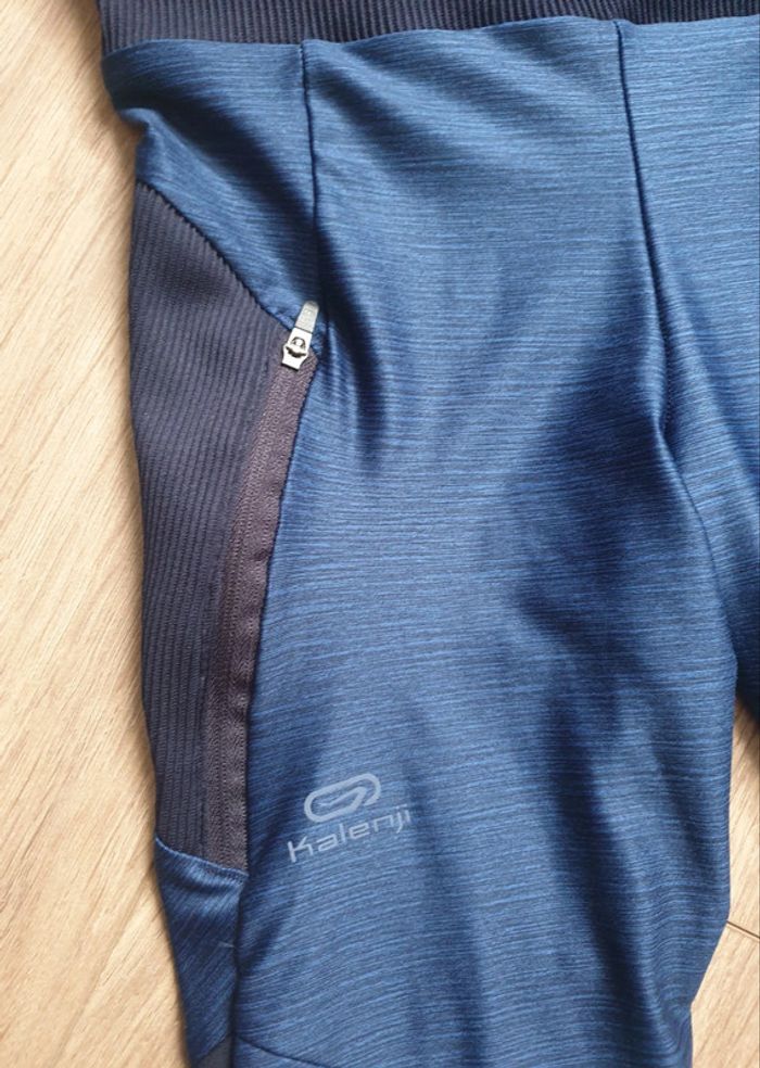 Pantacourt sport kalenji bleu - photo numéro 3