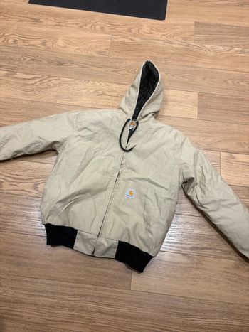 Carhartt Blouson Veste type aviateur L – beige / noir classique