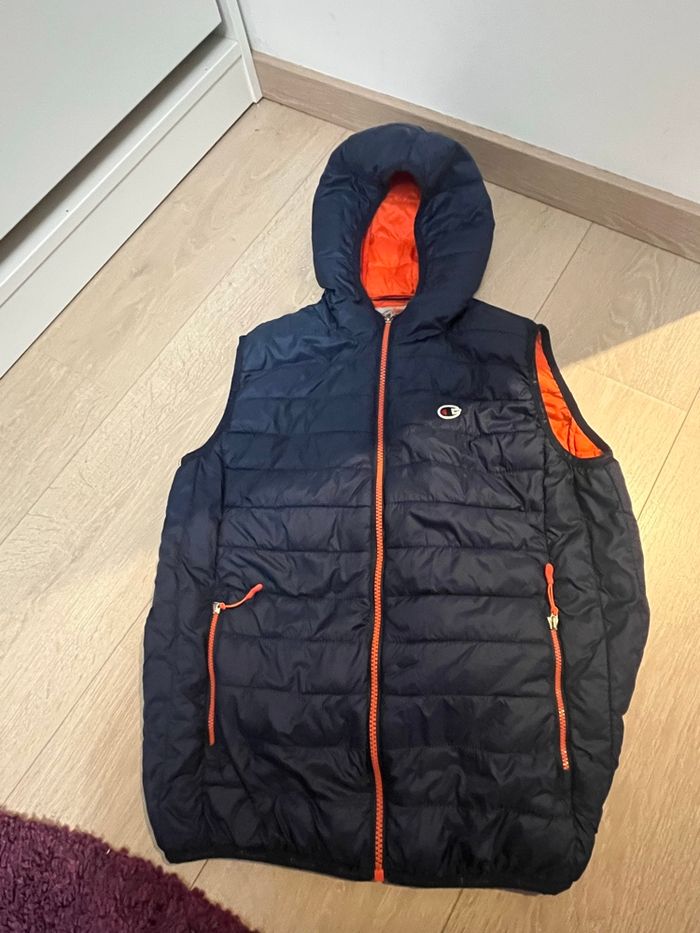 Doudoune sans manche avec capuche - photo numéro 2