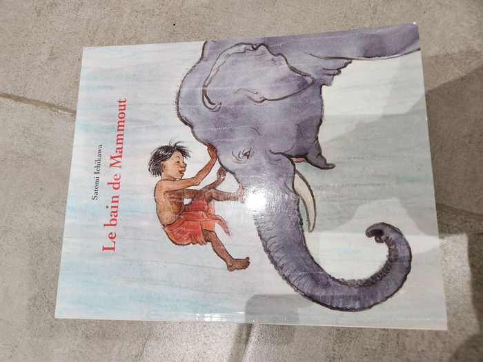 Livre souple enfant : Le bain de Mammouth - photo numéro 2