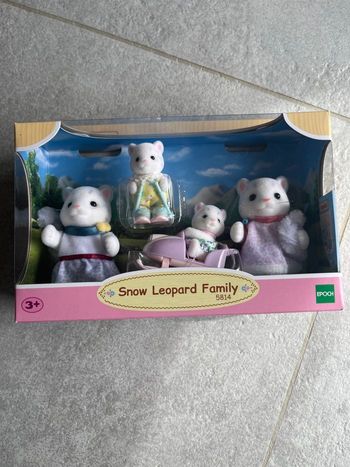 Famille panthère des neige Sylvanian